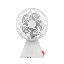 Переносной настольный вентилятор Xiaomi FIVE Mute Telescopic Shaking Fan White (FS03)