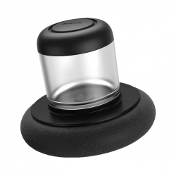 Губка с дозатором для полировки автомобиля Baseus Lazy Waxer Coater Black (CRDLQ-01)