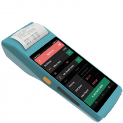Терминал сбора данных с термопринтером Qunsuo Нandheld Pos Terminal Thermal Printer 1D (PDA-55013G)
