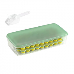 Силиконовая форма для льда Xiaomi Jubilee Dragon Ice Cube Storage Box Green (94 ячейки)