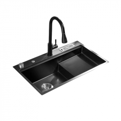 Ступенчатая кухонная мойка со смесителем Xiaomi Mensarjor Stepped Stainless Nano Sink  (SS3118R-172R640NH)