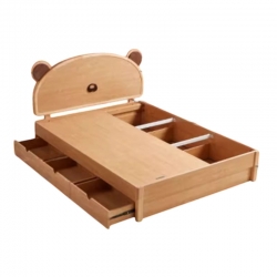 Детская кровать с ящиками для хранения Xiaomi Linsy Bear Children Bed 1.2 m Wood (LH167A2-A) (без матраса)