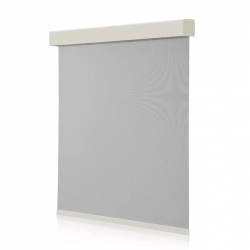 Умные рулонные шторы с полным затемнением Xiaomi Aqara Smart Tubular Shutter Motor Roller Blackout Fabric Shell Light Grey (ZNGZDJ11LM)