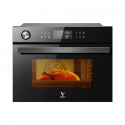 Умный встраиваемый электрический духовой шкаф Xiaomi Viomi Steam Convection Oven King 45L Black (VSO4501-B)