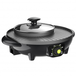Гриль электрический комбинированный Xiaomi Liven Roasted Sun and Moon Pot Black (SK-J3201)
