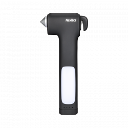 Автомобильный многофункциональный молоток Xiaomi NexTool Multifunction Survival Hammer Black (NE0140)