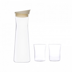 Набор посуды Xiaomi Glass Kettle Set 1 Pot + 2 Cups