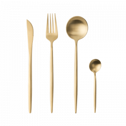 Набор столовых приборов Xiaomi Maison Maxx European Stainless Steel Tableware Golden