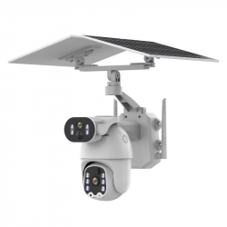 IP-камера на солнечных батареях YouSmart Dual Lens Solar Wireless PTZ Security Camera Wi-Fi White (Q5MAX)
