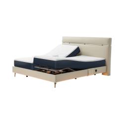Умная двуспальная кровать Xiaomi 8H Twins Dual Zone Intelligent Split Electric Bed 1.8 m Beige (умное основание DT8 и ортопедический матрас TZ)