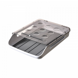 Контейнер для хранения яиц Xiaomi Have Fantastic Home TPR Rolling Egg Storage Box Gray