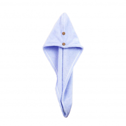 Полотенце для волос Xiaomi Sim Fun Fast Absorbing Hair Towel Blue 64x24 (XYSH-7796)