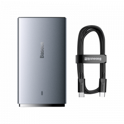 Ультратонкое сетевое зарядное устройство Baseus GaN5 Pro Ultra-Slim Fast Charger C+U 65W CN Gray (CCGAVN160CC)