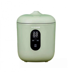 Мультиварка-рисоварка Xiaomi QCooker Circle Kitchen Mini Anti-overflow Rice Cooker Retro 1.2L Green (CR-FB01B)