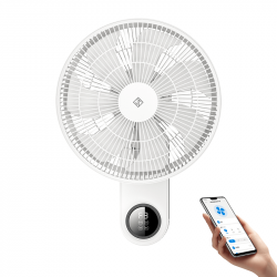 Умный двухслойный настенный вентилятор Xiaomi JIPIN Instant Intelligent Circulation Fan 7 Blades 38.5cm