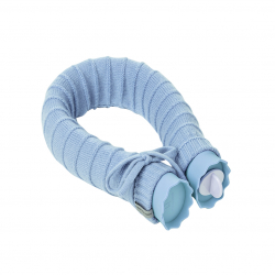 Силиконовая U-образная грелка Jordan Judy U-Shaped Microvable Gel Hot Water Bottle Blue (JJ-WD0040)