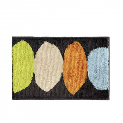 Нескользящий коврик для ванной комнаты Xiaomi Dajiang Nordic Style Non-slip Bathroom Mat Lemon Dark Gray 50х80cm