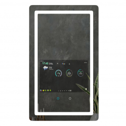 Умное зеркало с сенсорным экраном YouSmart Rectangular Smart Touch Screen Mirror 600х800mm (3120-L-6080-U)