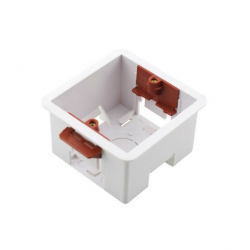 Монтажная коробка подрозетник для гипсокартона YouSmart Wall Switch Box PVC 70х70х46mm
