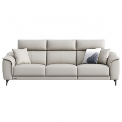 Диван на 3 места Xiaomi Linsy Simple Ecological Leather Sofa Grey 2540  mm (TBS197-A )