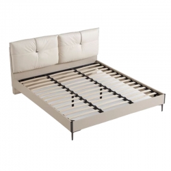 Двуспальная кровать Xiaomi Linsy  Italian-Style Fabric Bed 1.5 m Grey (TV2A-A) (без матраса)