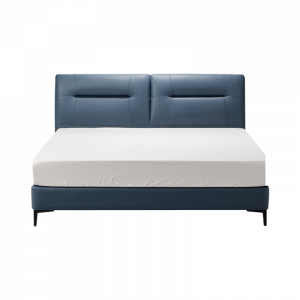 Двуспальная кровать Xiaomi 8H Sugar Fashion Soft Leather Soft Bed 1.8m Mist Blue (JMP5) (без матраса)