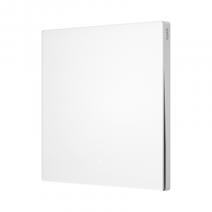 Умный выключатель одноклавишный с нулевой линией Xiaomi Linptech Ultra-Thin Glass Panel Smart Switch Zero Fire White (E3 Pro)